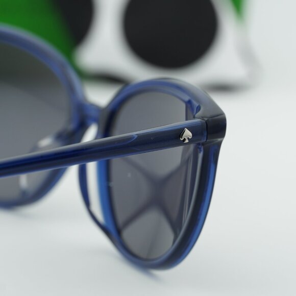 Kate Spade ALINA/F/S 0PJP IR Cat Eye Sunglasses - Blue/Grey